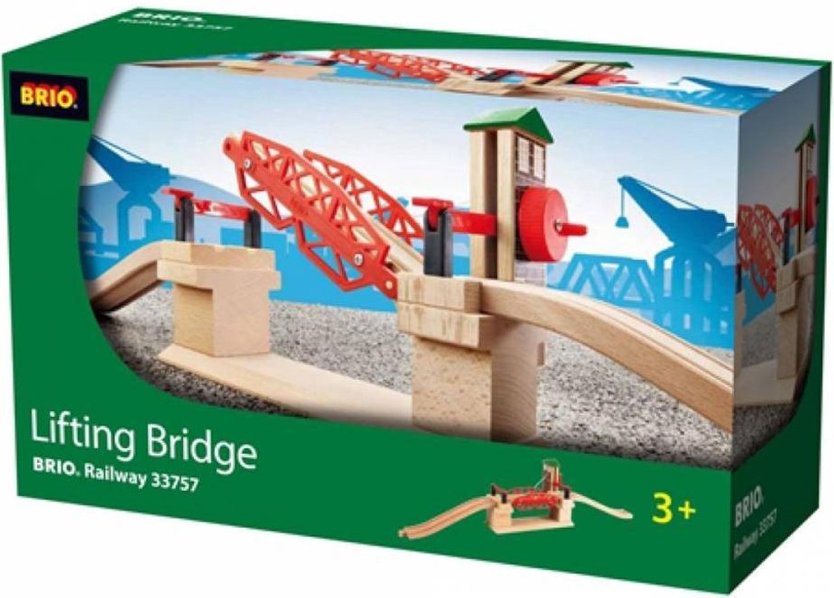 BRIO Ophaalbrug - Spoorweg speelgoed voor hand-oog coördinatie - 33757 — afbeelding 4