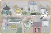 Little Dutch Houten Vormenpuzzel - Dierentuin