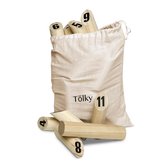 Toyfel Tölky houten buitenspelletje - werpspel uit Finland - gemaakt van FSC gecertificeerd dennenhout - houten spel voor kinderen en volwassenen – Buitenspelen