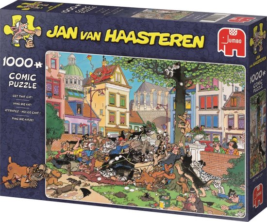 Jan van Haasteren Vang die Kat! puzzel - 1000 stukjes