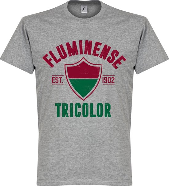 Fluminense Established T-shirt - Grijs - S