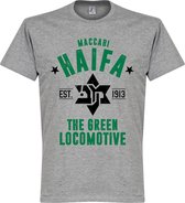 Maccabi Haifa Established T-Shirt - Grijs - XXL