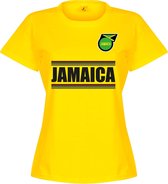 Jamaica Team Dames T-Shirt - Geel - XL