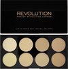 Makeup Revolution Cover & Conceal Cream Palette - Light