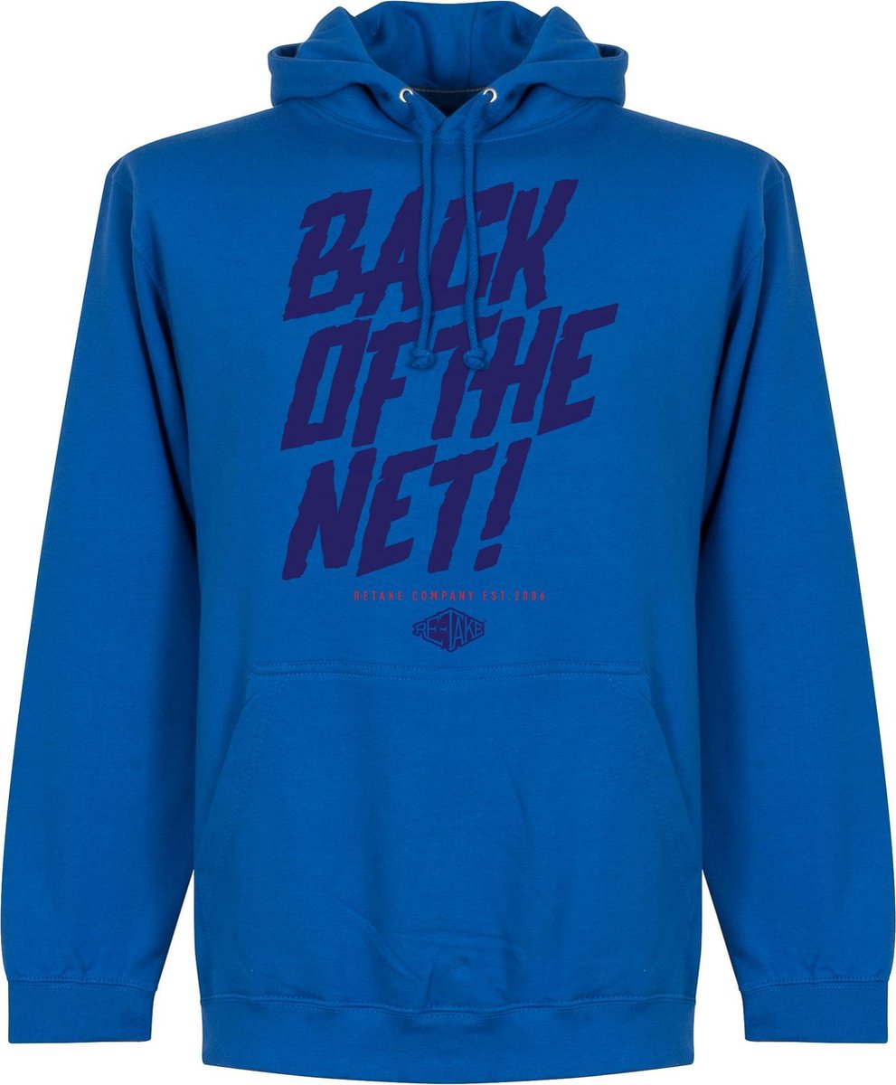 Retake Back of the Net! Hoodie - Blauw - L