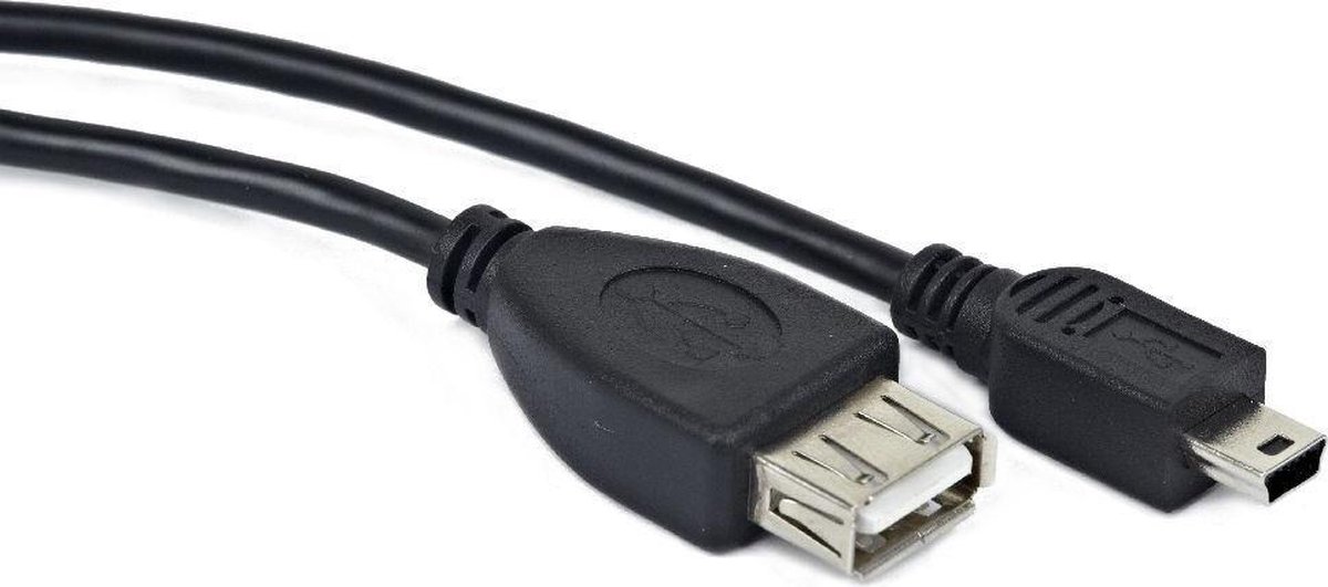 Cordon USB A Femelle vers Micro USB B Male OTG 0.20m