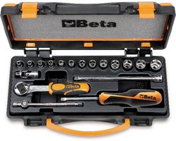 Beta Tools Ratel- en doppenset 900/C13-5 18-delig 009000953