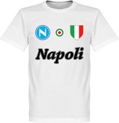 Napoli Team T-Shirt - Wit - 5XL