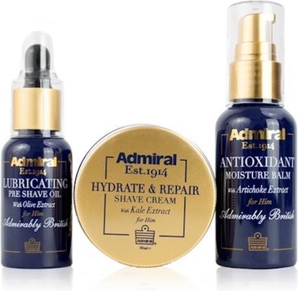 Admiral Clean shave set
