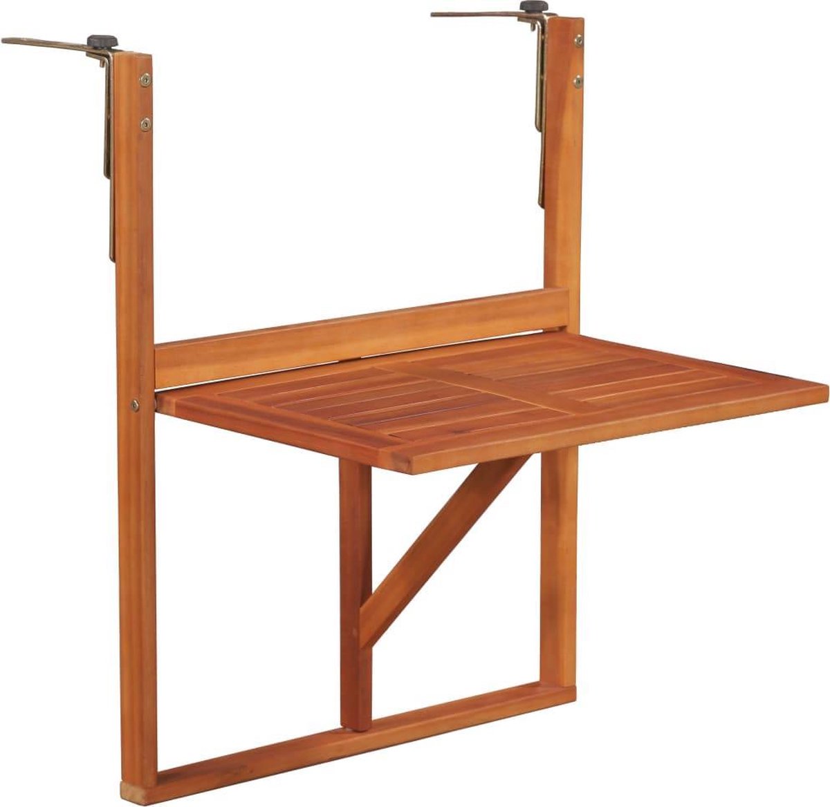 LuxeLivin' - Balkontafel hangend 645x44x80 cm massief acaciahout
