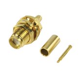 Valueline RP-SMA (v) krimp connector - RG-174