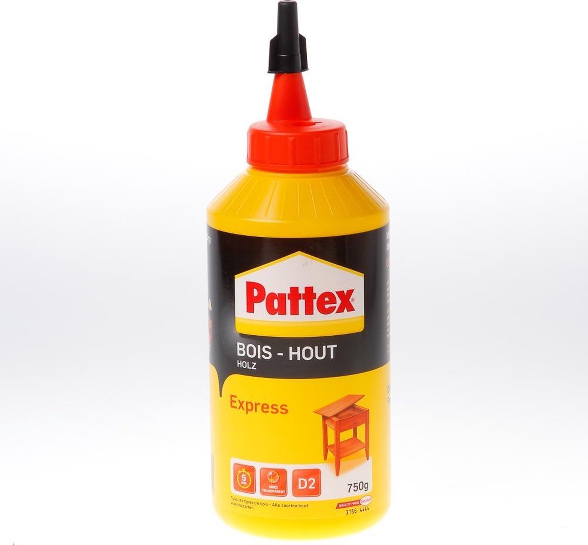 Pattex houtlym D2 750 gram (Prijs per stuk)