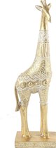 Giraf - Polyserin- goud - 35cm - Beeld - Decoratie