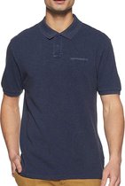 Calvin Klein - Heren Polo SS CK Basic Polo - Blauw - Maat XL