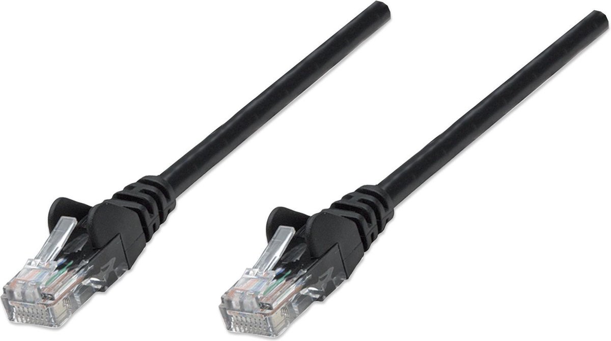 Intellinet 343350 - Netwerkkabel - RJ45 - 5 m - Zwart