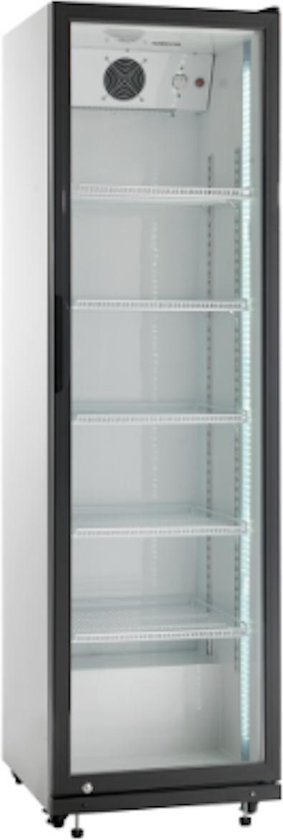 Koelkast: Glasdeur koelkast, Display koelkast 394 liter, van het merk Bootsma S-C