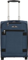 Enrico Benetti Orlando 35058 S handbagage trolley koffer - 43 cm hoog - Navy blauw