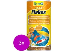 Tetra Pond Flakes - Vijvervoer - 3 x 1 l