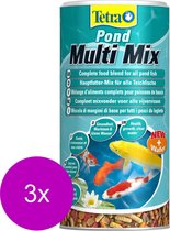 Tetra Pond Multi Mix - Vijvervoer - 3 x 1 l