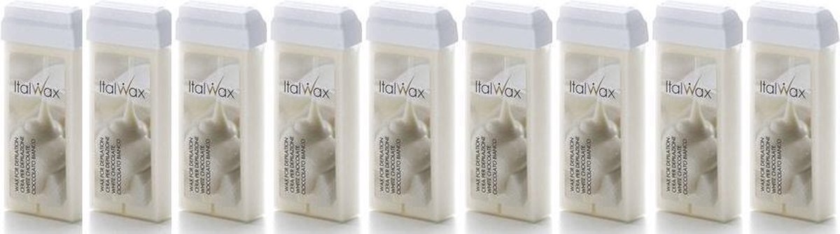 ItalWax 9x Harspatroon witte chocolade 100 ml