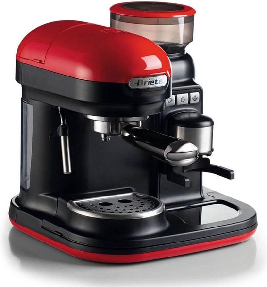 Ariete Moderna Espresso Machine - Met Geïntegreerde Koffiemolen