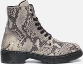 Muyters Veterboots slangenprint - Maat 40