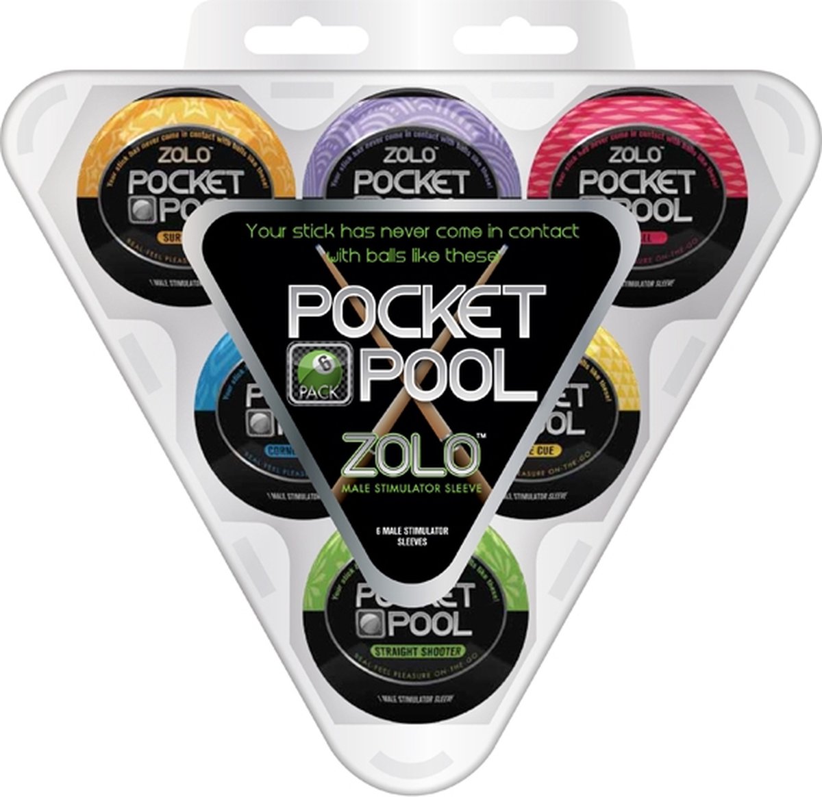 Goedkoopste Zolo - Pocket Pool 6-Pack - Sekstuigje