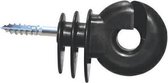 AKO Oogisolator Easy Drill korte steun zwart (blister 20 st)