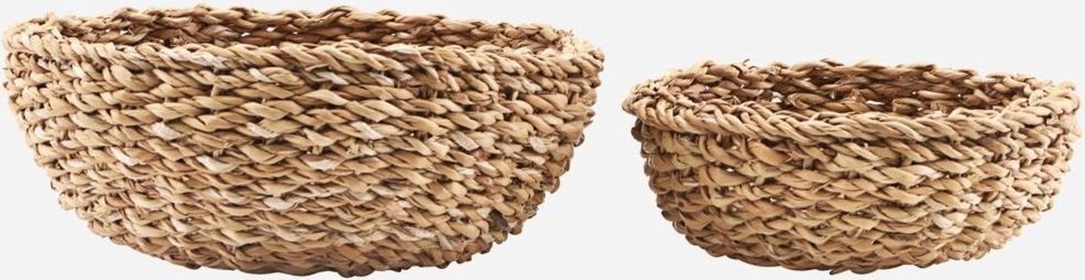 Mand Bread naturel 22cm - set van 2