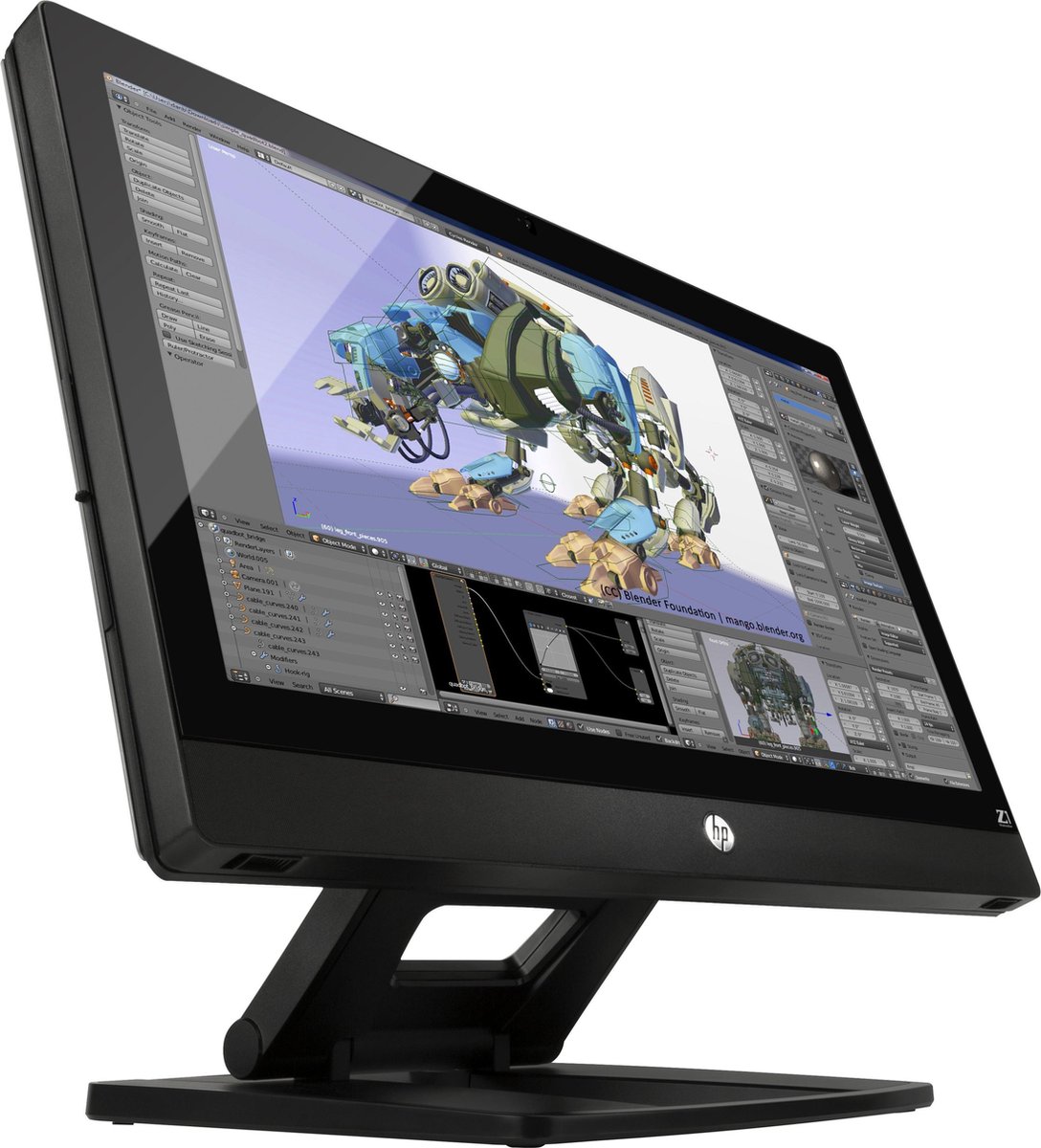 effectief hoop zeevruchten HP Z1 G2 68,6 cm (27'') 2560 x 1440 Pixels Touchscreen Intel® Xeon® E3 v3  familie 8 GB... | bol.com
