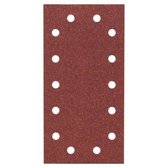 Bosch 10-delige schuurbladset voor vlakschuurmachines 115 x 230 mm - korrel 80