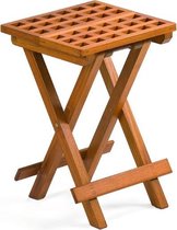 Blokrooster klapstoeltje/tafel 30x30 cm (Geolied)