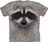 T-shirt Raccoon Face L