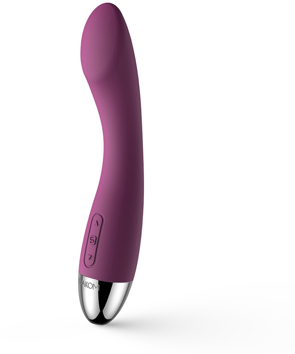 Svakom G-spot Vibrator met Afgevlakte Kop voor Clitoraal Stimulatie - Paars