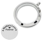 Locker ketting- A Mothers Love is Forever- 50 cm