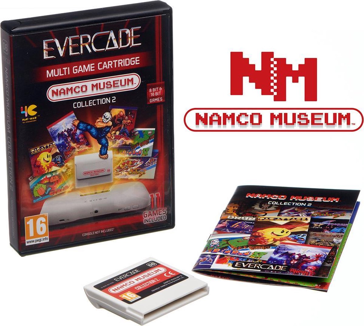 Evercade - Namco Museum cartridge 2 - 11 games - Evercade
