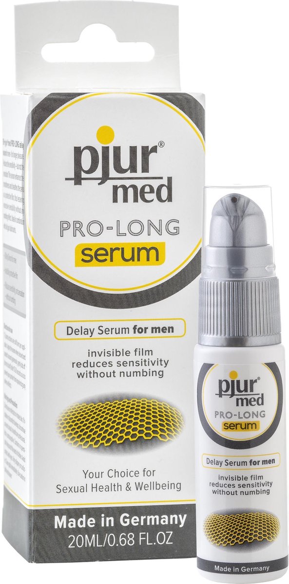 Goedkoopste Pjur MED Prolong Vertragend Serum voor Mannen - 20 ml