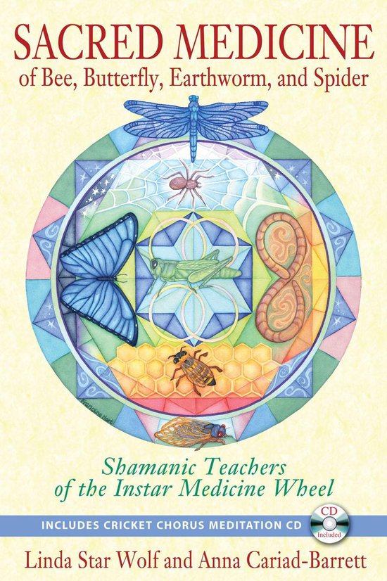 Sacred Medicine Bee Butterfly Earthworm - cover