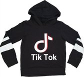 Tik Tok sweater zwart maat 134/140 | bol.com