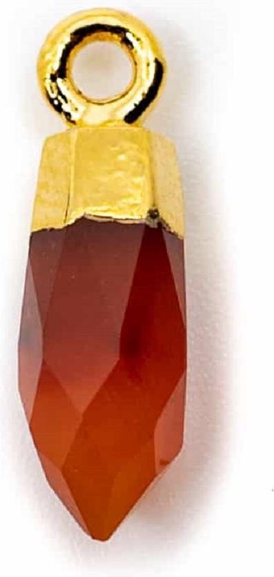 Edelsteenhanger Punt Carneool (12 mm)