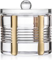 ROGASKA 1665 - GAP Opbergpot Kristal 10cm