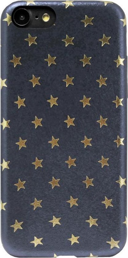 Coque souple en Siliconen ADEL pour iPhone 6 / 6S - Golden Star Blauw