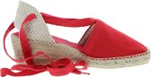 Toni Pons Valencia Dames Espadrilles Vermell | Rood | Jute | Maat 39