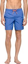 Sundek Zwembroek - Maat S  - Mannen - blauw/oranje