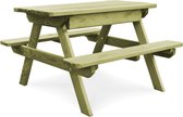 Tuintafel (Incl LW Fleece deken) - Koffietafel - Bijzettafel buiten tuin - Tuintafel - Balkontafel - Campingtafel