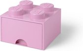 LEGO 4003 Storage Brick Opbergbox - Kunststof - Lichtroze