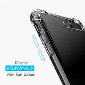 Extra Stevige Bumpercase voor Samsung Galaxy A10/ M10   + Tempered Glass screen protector | Hoesje | Transparant | Shockproof |