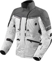 REV'IT! Poseidon 2 GTX Silver Anthracite Textile Motorcycle Jacket L