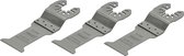 SMART Blades Pro Multitool Zaagblad - 32x42mm - Bi Metaal HS - Hout/Metaal/Kunststof - 3 stuks