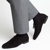 Dansschoenen Heren Ballroom - Suede Dansschoen Zwart - Latin - Salsa - Werner Kern 28058 Modena- Schoenmaat 42,5